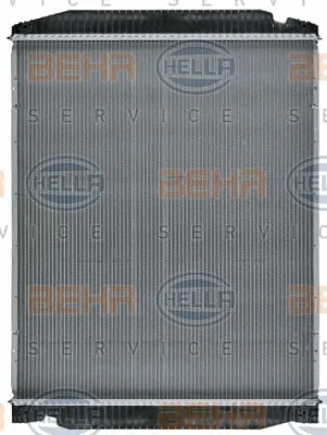 8MK 376 721-791 BEHR/HELLA/PAGID Радиатор охлаждения двигателя (фото 5)