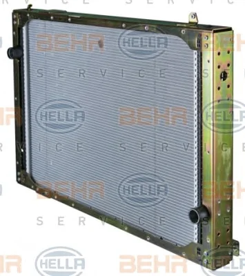 8MK 376 722-411 BEHR/HELLA/PAGID Радиатор охлаждения двигателя (фото 7)