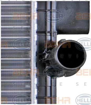 8MK 376 724-561 BEHR/HELLA/PAGID Радиатор охлаждения двигателя (фото 9)