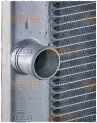 8MK 376 729-601 BEHR/HELLA/PAGID Радиатор охлаждения двигателя (фото 8)