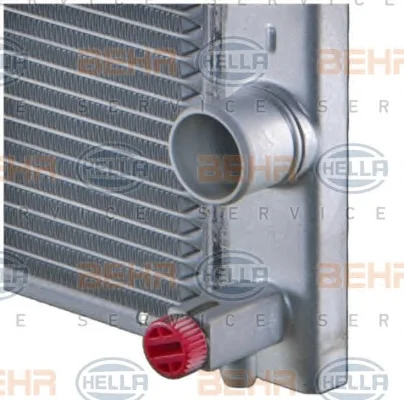 8MK 376 729-601 BEHR/HELLA/PAGID Радиатор охлаждения двигателя (фото 9)