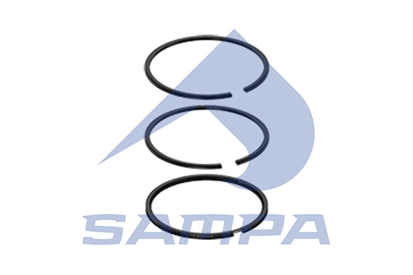 061.355/2 SAMPA Комплект поршневых колец, компрессор (фото 1)