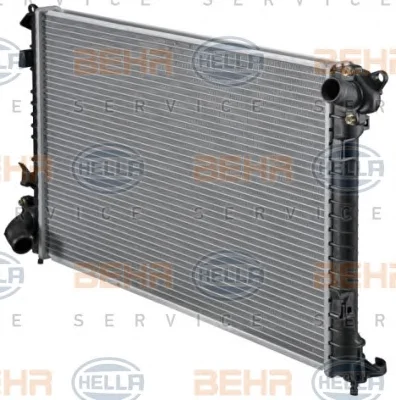 8MK 376 749-521 BEHR/HELLA/PAGID Радиатор охлаждения двигателя (фото 7)