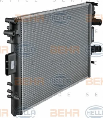8MK 376 754-401 BEHR/HELLA/PAGID Радиатор охлаждения двигателя (фото 6)