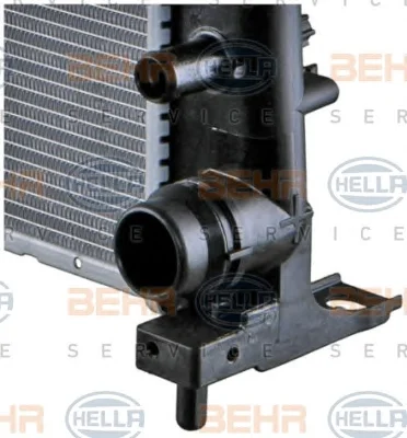 8MK 376 754-464 BEHR/HELLA/PAGID Радиатор охлаждения двигателя (фото 9)