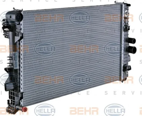 8MK 376 756-131 BEHR/HELLA/PAGID Радиатор охлаждения двигателя (фото 6)