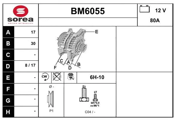 BM6055 SERA Генератор (фото 1)