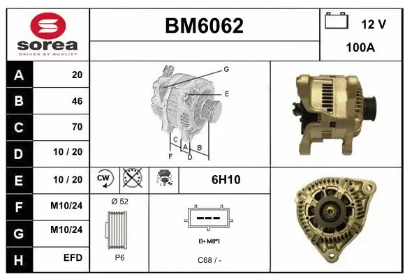 BM6062 SERA Генератор (фото 1)