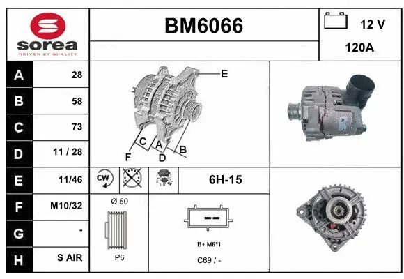 BM6066 SERA Генератор (фото 1)