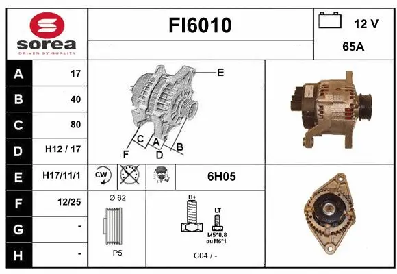 FI6010 SERA Генератор (фото 1)