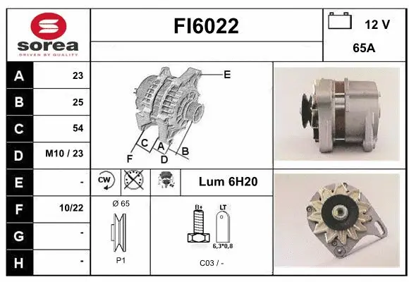 FI6022 SERA Генератор (фото 1)