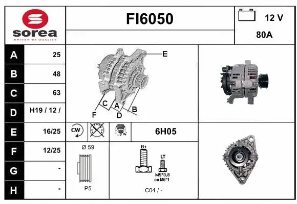 FI6050 SERA Генератор (фото 1)