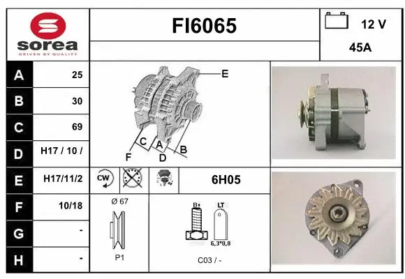 FI6065 SERA Генератор (фото 1)