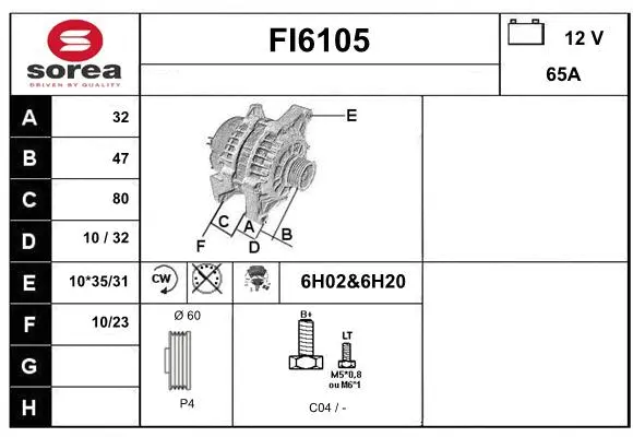 FI6105 SERA Генератор (фото 1)