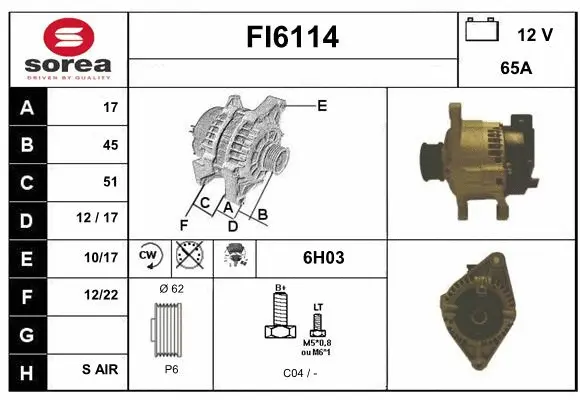 FI6114 SERA Генератор (фото 1)