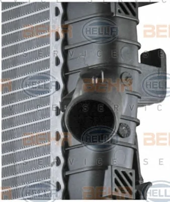 8MK 376 764-261 BEHR/HELLA/PAGID Радиатор охлаждения двигателя (фото 9)