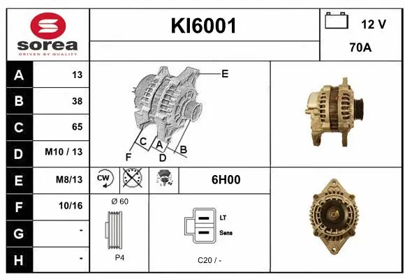 KI6001 SERA Генератор (фото 1)