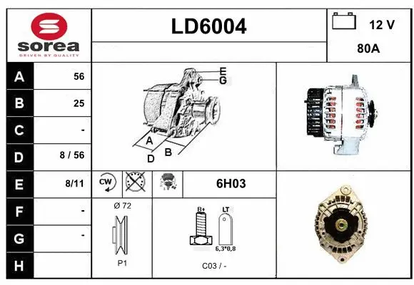 LD6004 SERA Генератор (фото 1)