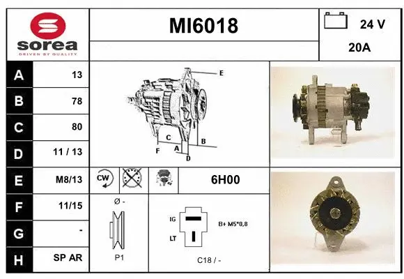 MI6018 SERA Генератор (фото 1)