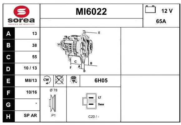 MI6022 SERA Генератор (фото 1)