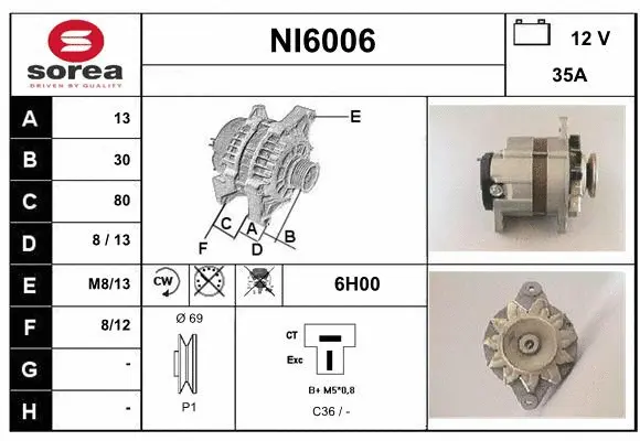 NI6006 SERA Генератор (фото 1)