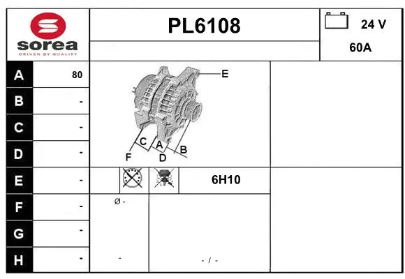 PL6108 SERA Генератор (фото 1)