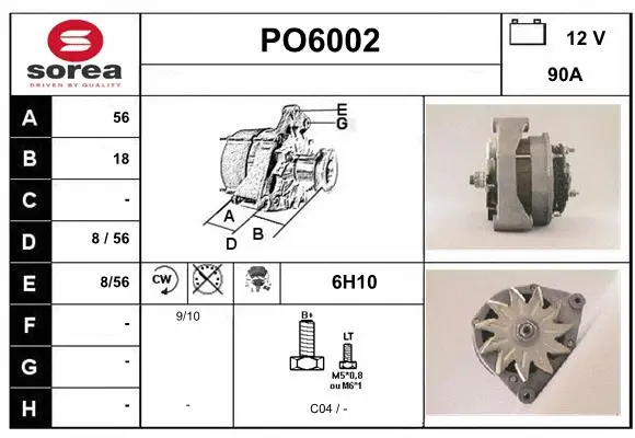 PO6002 SERA Генератор (фото 1)