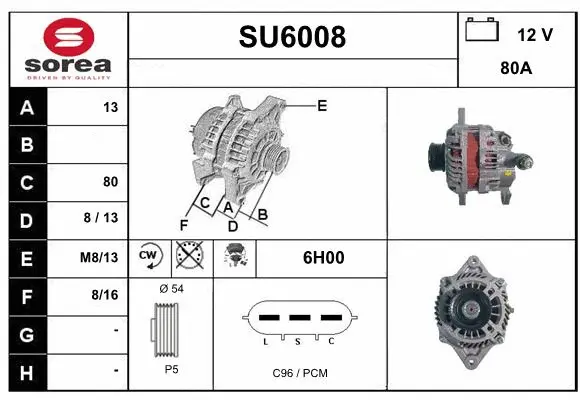 SU6008 SERA Генератор (фото 1)