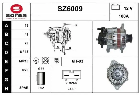 SZ6009 SERA Генератор (фото 1)