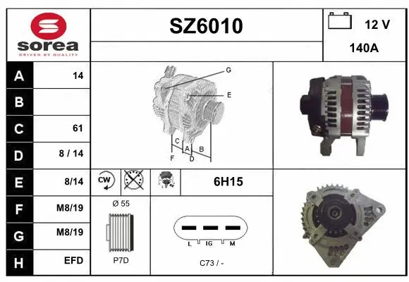 SZ6010 SERA Генератор (фото 1)
