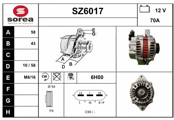 SZ6017 SERA Генератор (фото 1)