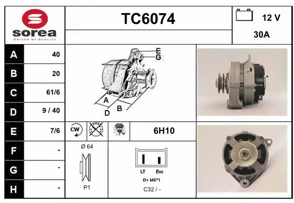 TC6074 SERA Генератор (фото 1)