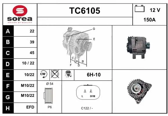 TC6105 SERA Генератор (фото 1)