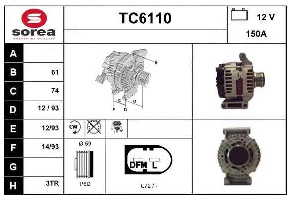 TC6110 SERA Генератор (фото 1)