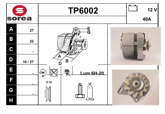 TP6002 SERA Генератор (фото 1)
