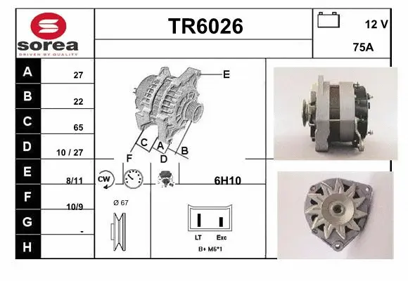 TR6026 SERA Генератор (фото 1)