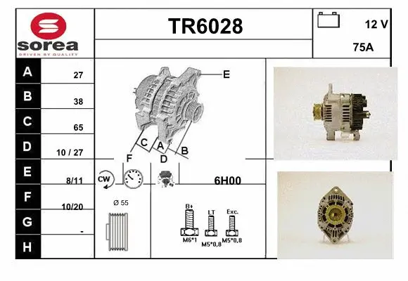 TR6028 SERA Генератор (фото 1)