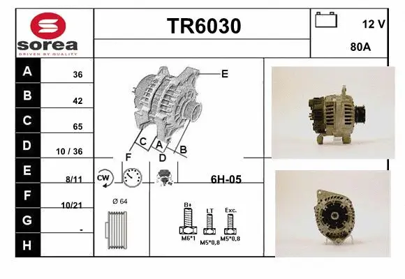 TR6030 SERA Генератор (фото 1)