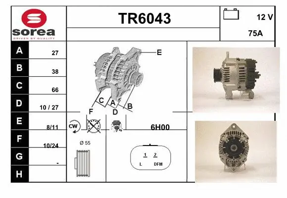 TR6043 SERA Генератор (фото 1)