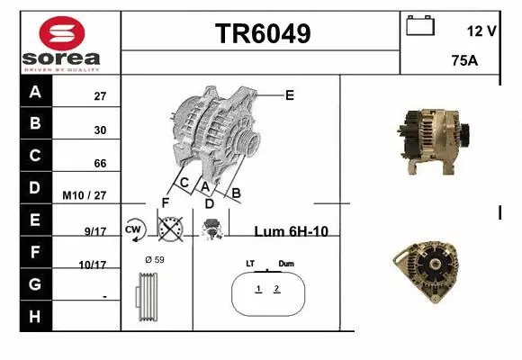 TR6049 SERA Генератор (фото 1)