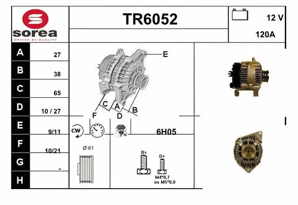 TR6052 SERA Генератор (фото 1)