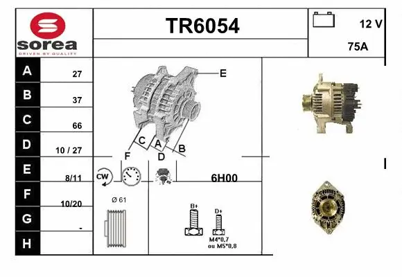 TR6054 SERA Генератор (фото 1)