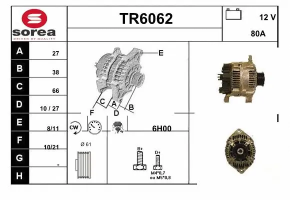 TR6062 SERA Генератор (фото 1)