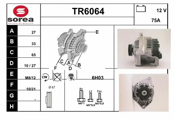 TR6064 SERA Генератор (фото 1)