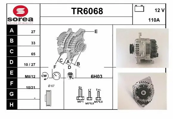 TR6068 SERA Генератор (фото 1)