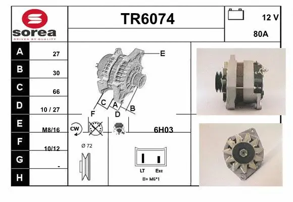 TR6074 SERA Генератор (фото 1)