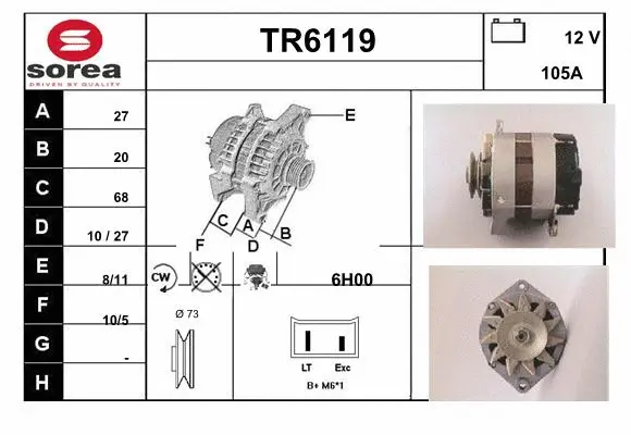 TR6119 SERA Генератор (фото 1)