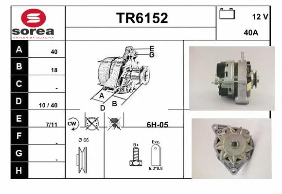 TR6152 SERA Генератор (фото 1)