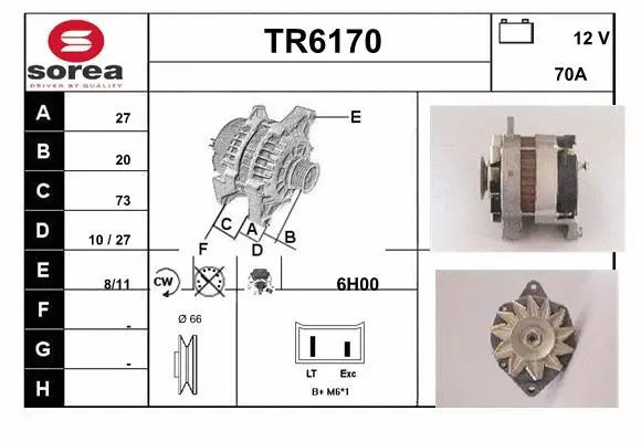 TR6170 SERA Генератор (фото 1)