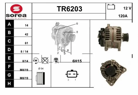 TR6203 SERA Генератор (фото 1)